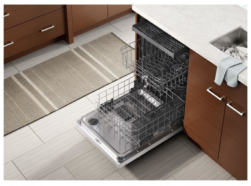 Whirlpool White Large Capacity Dishwasher with 3rd Rack